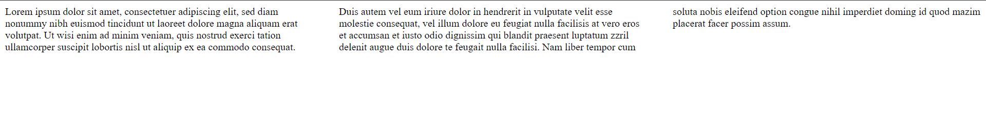 3. Dividing columns for text content — figure 2